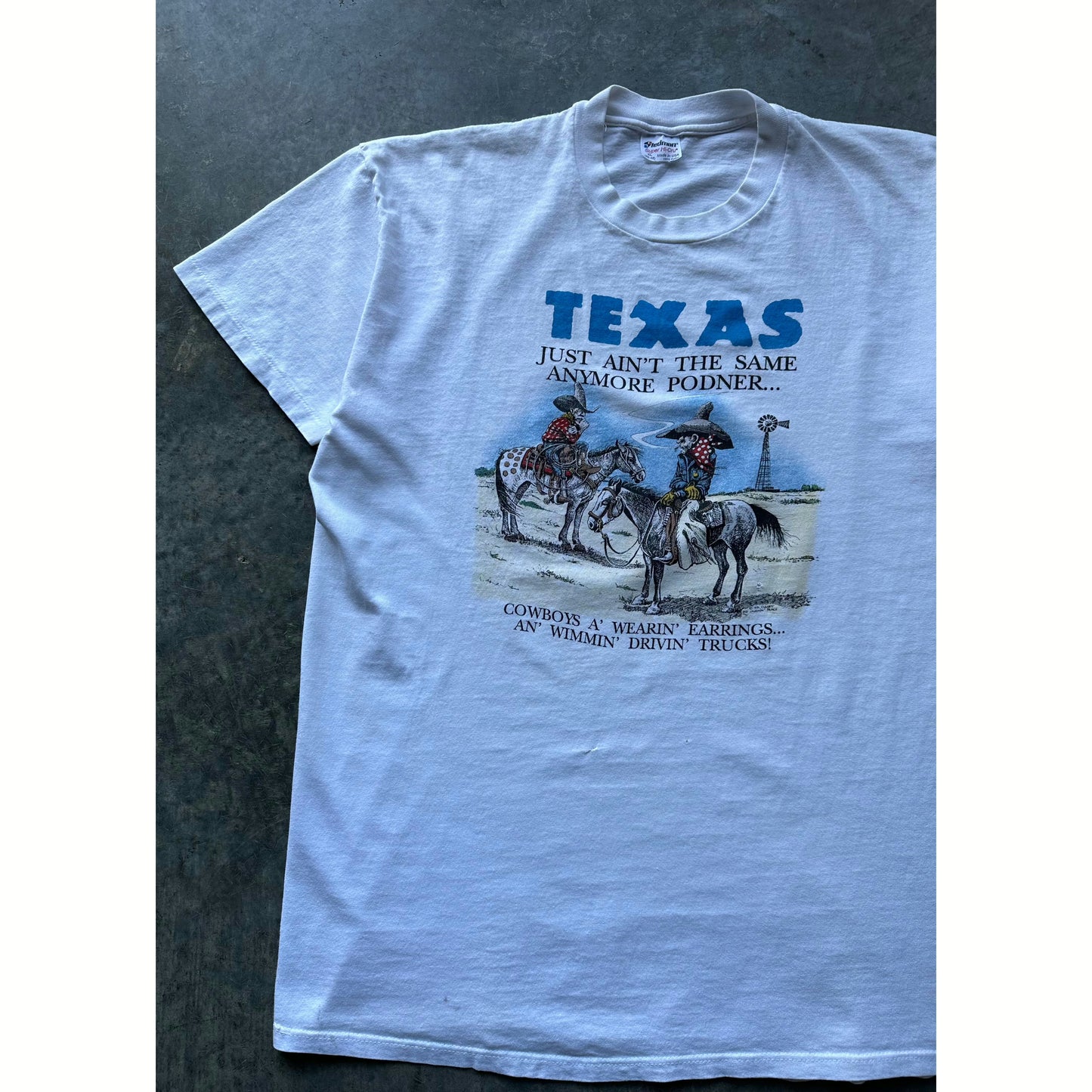 1980’S “TEXAS AIN’T THE SAME” TEE(XL)