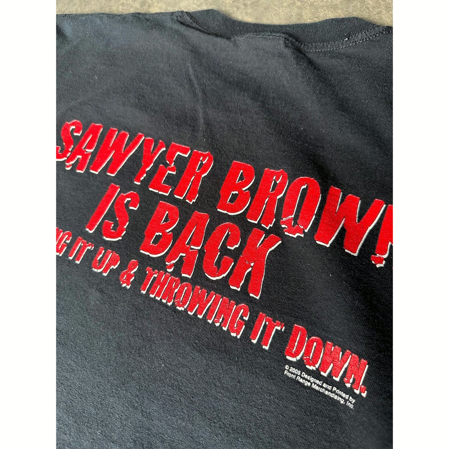 2005 SAWYER BROWN TEE(L)