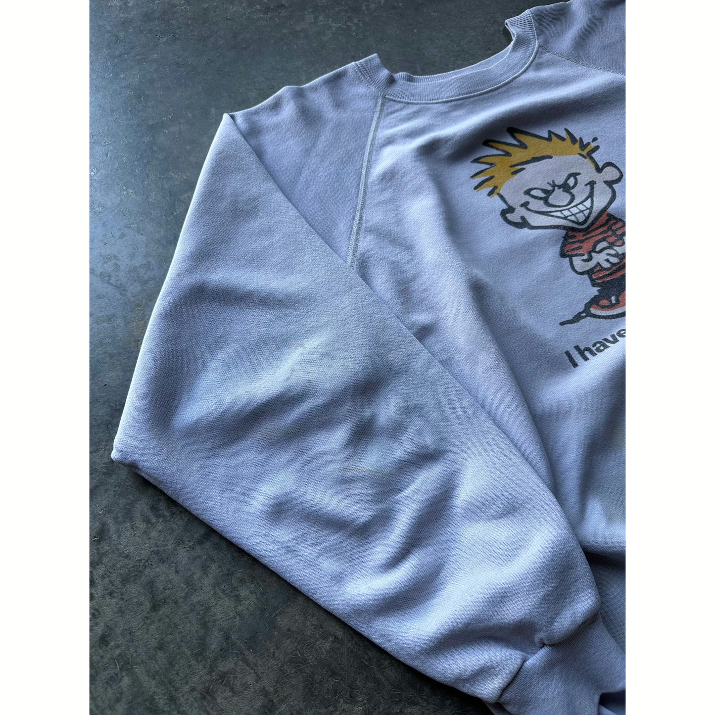 1980’S CALVIN & HOBBS CREWNECK(XL)