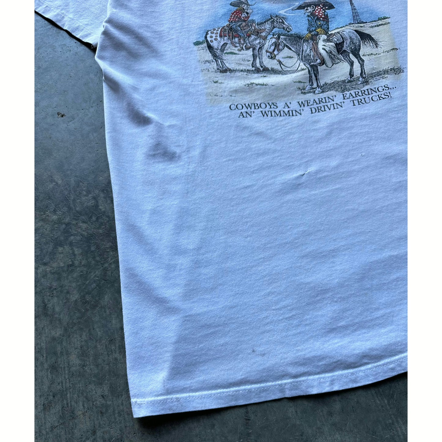 1980’S “TEXAS AIN’T THE SAME” TEE(XL)