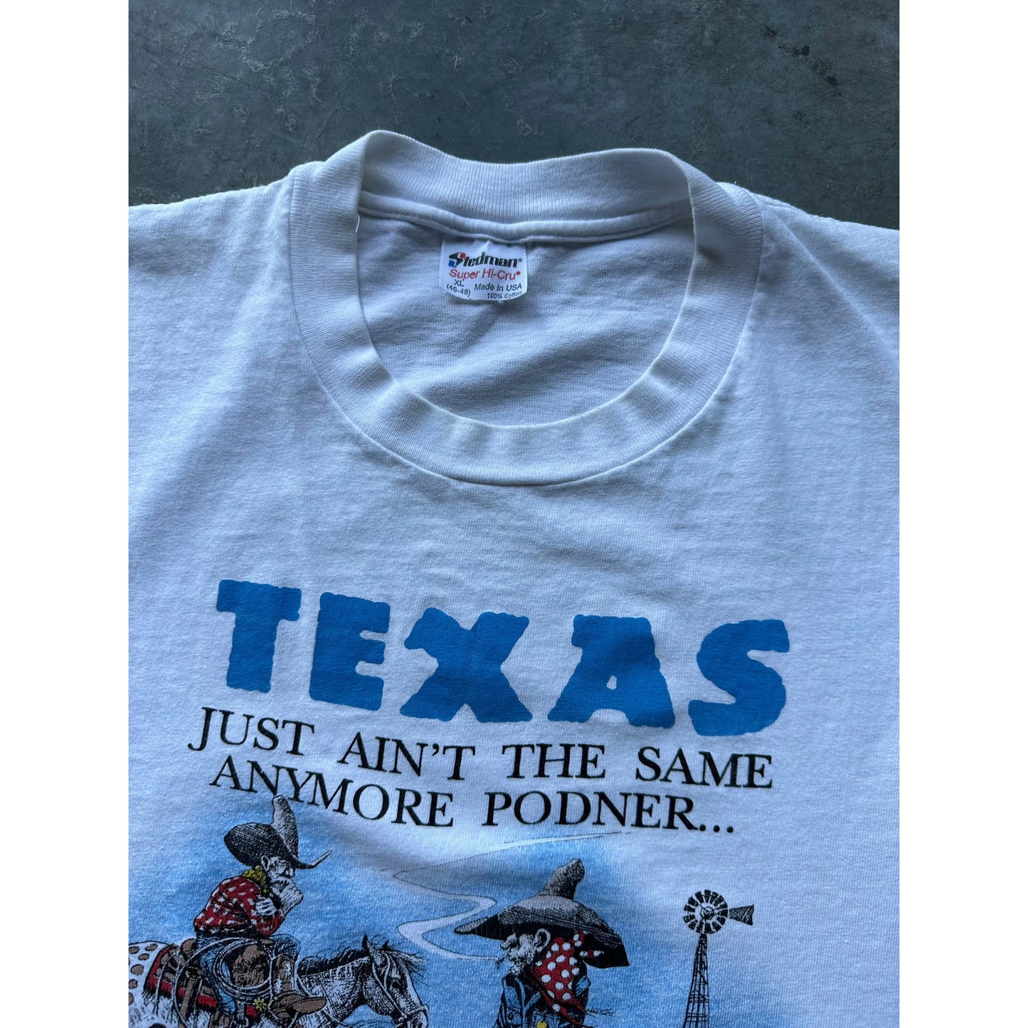 1980’S “TEXAS AIN’T THE SAME” TEE(XL)