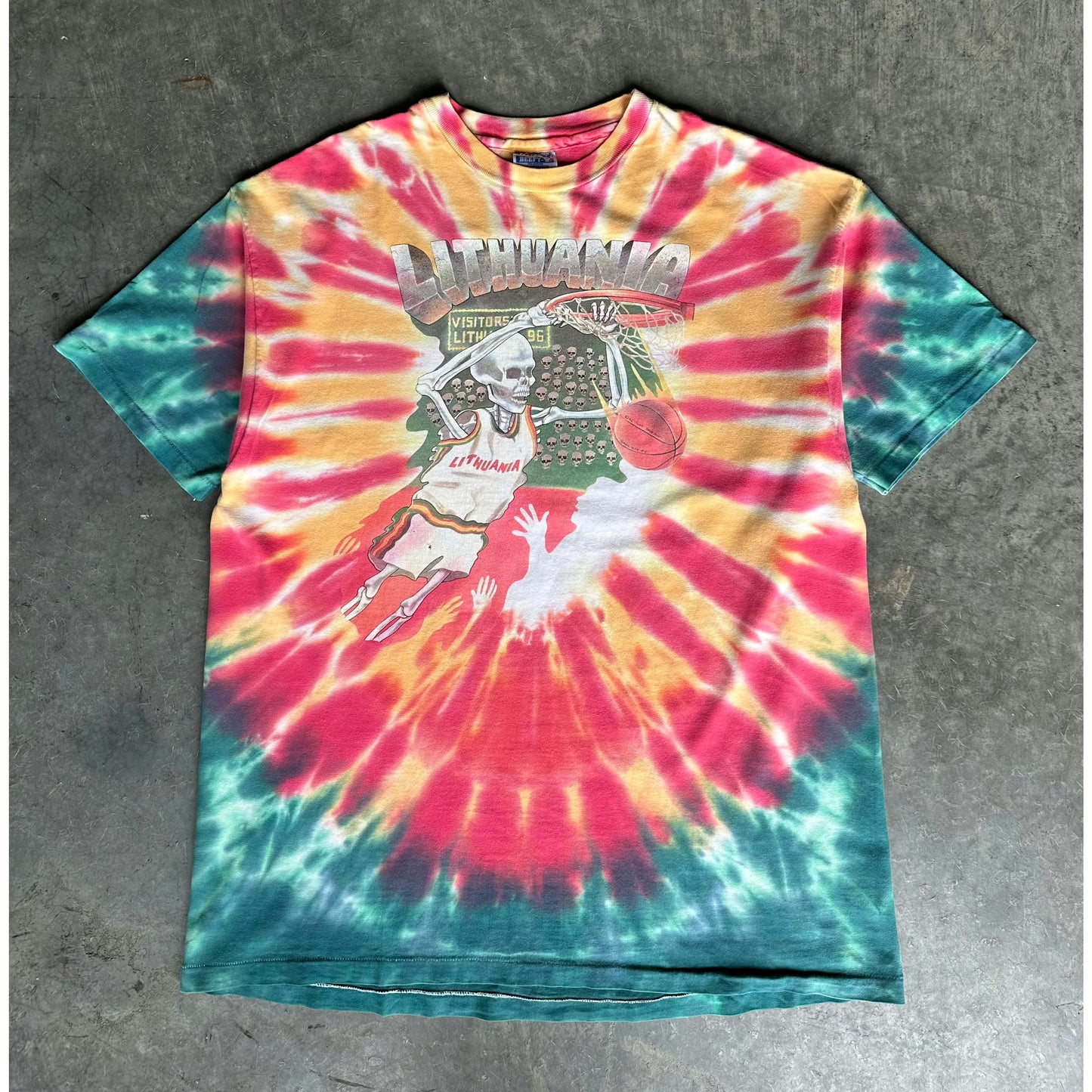 1992 LITHUANIA GRATEFUL DEAD TEE(XL)